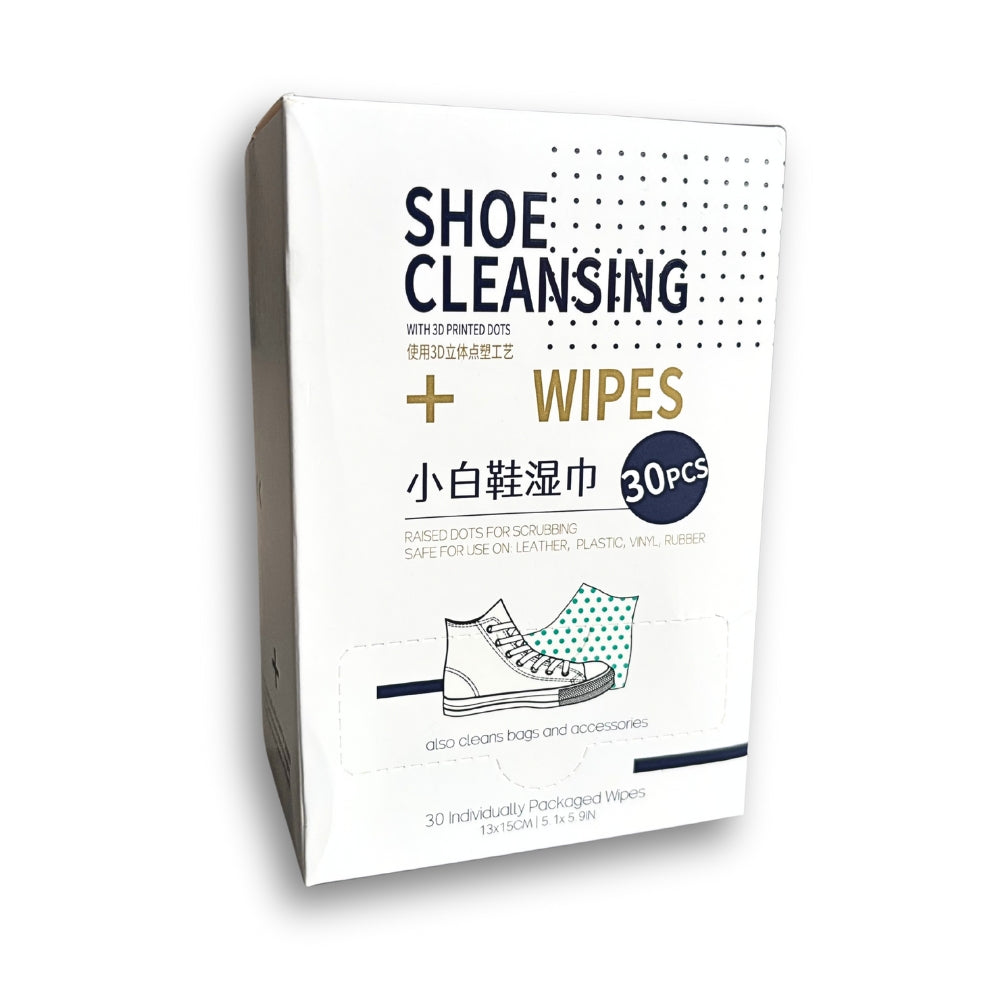 Shoe Cleaning Wipes (30 Pack)