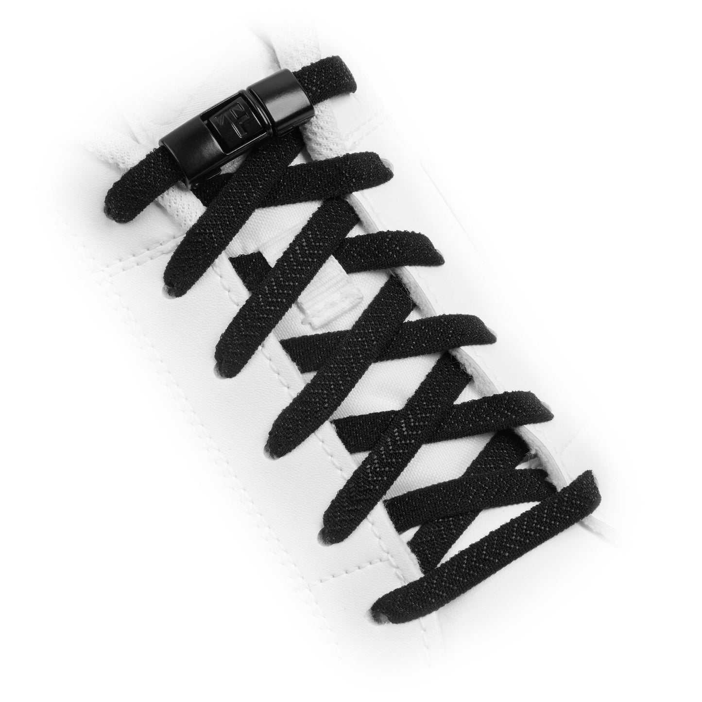 Black Accelerator No-Tie Shoe Laces