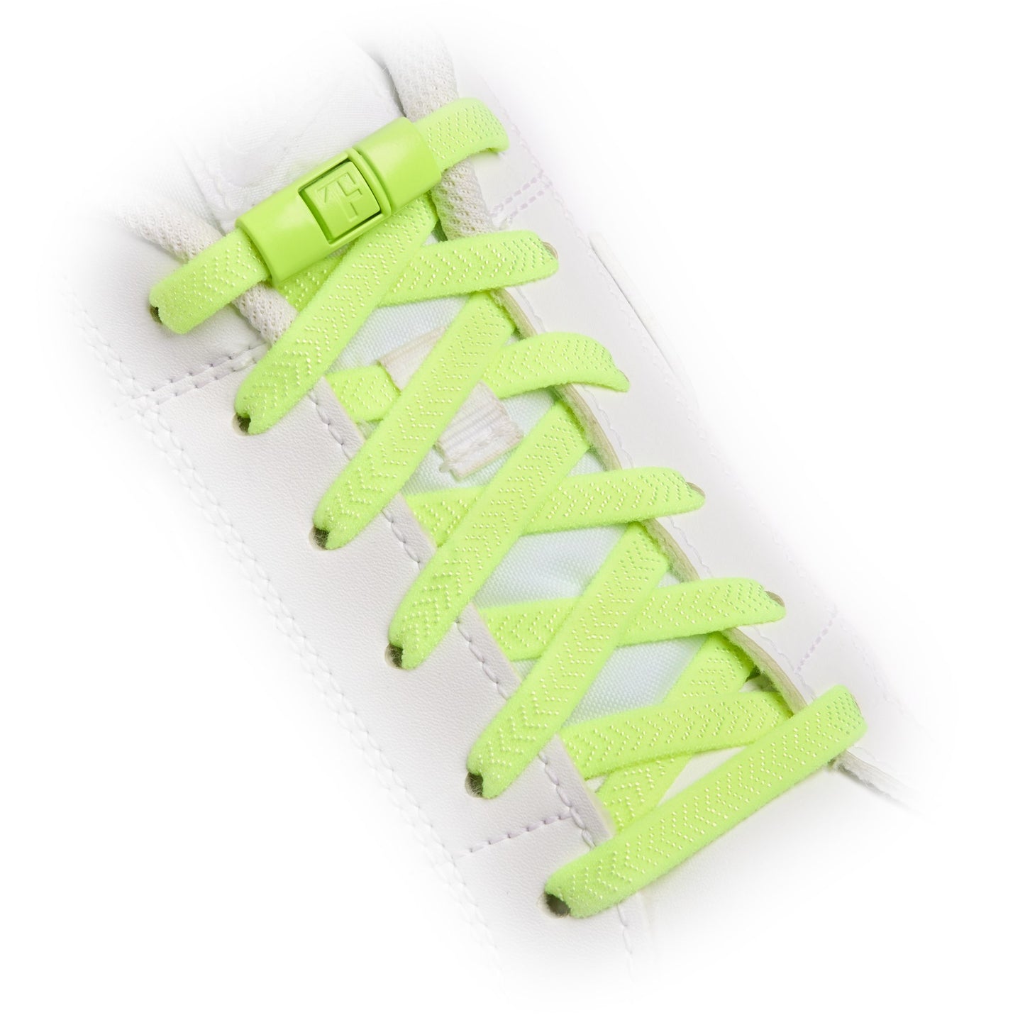 Fluorescent Green Accelerator No-Tie Shoe Laces