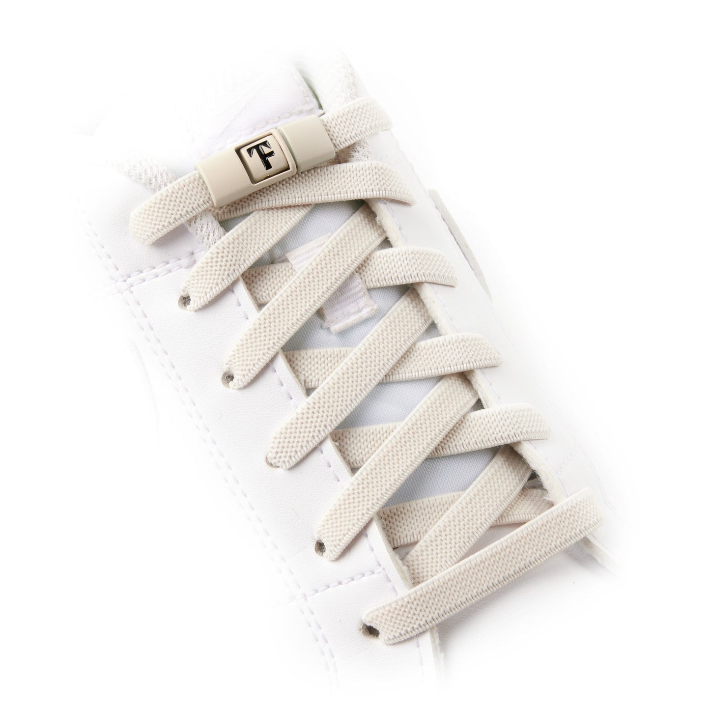 Beige Original No-Tie Shoe Laces