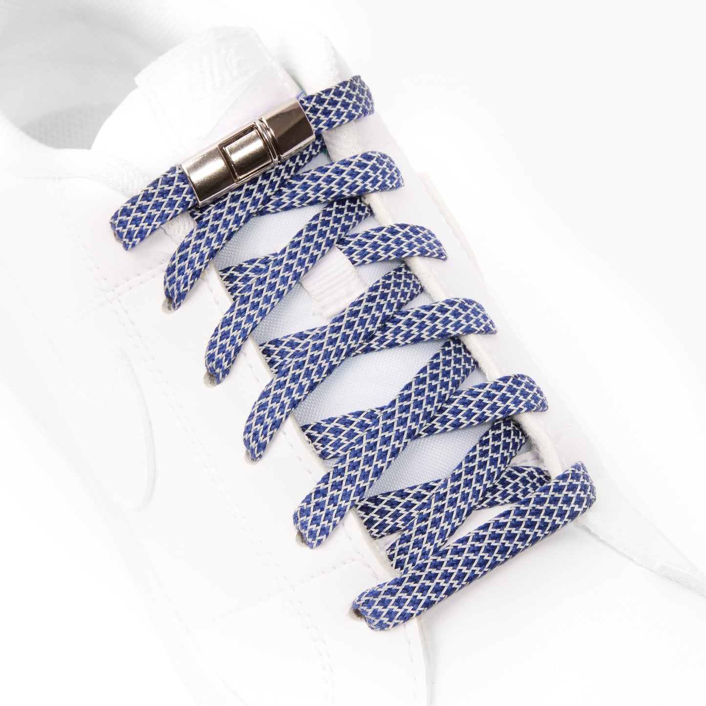 Navy Blue Afterglow No-Tie Shoe Laces