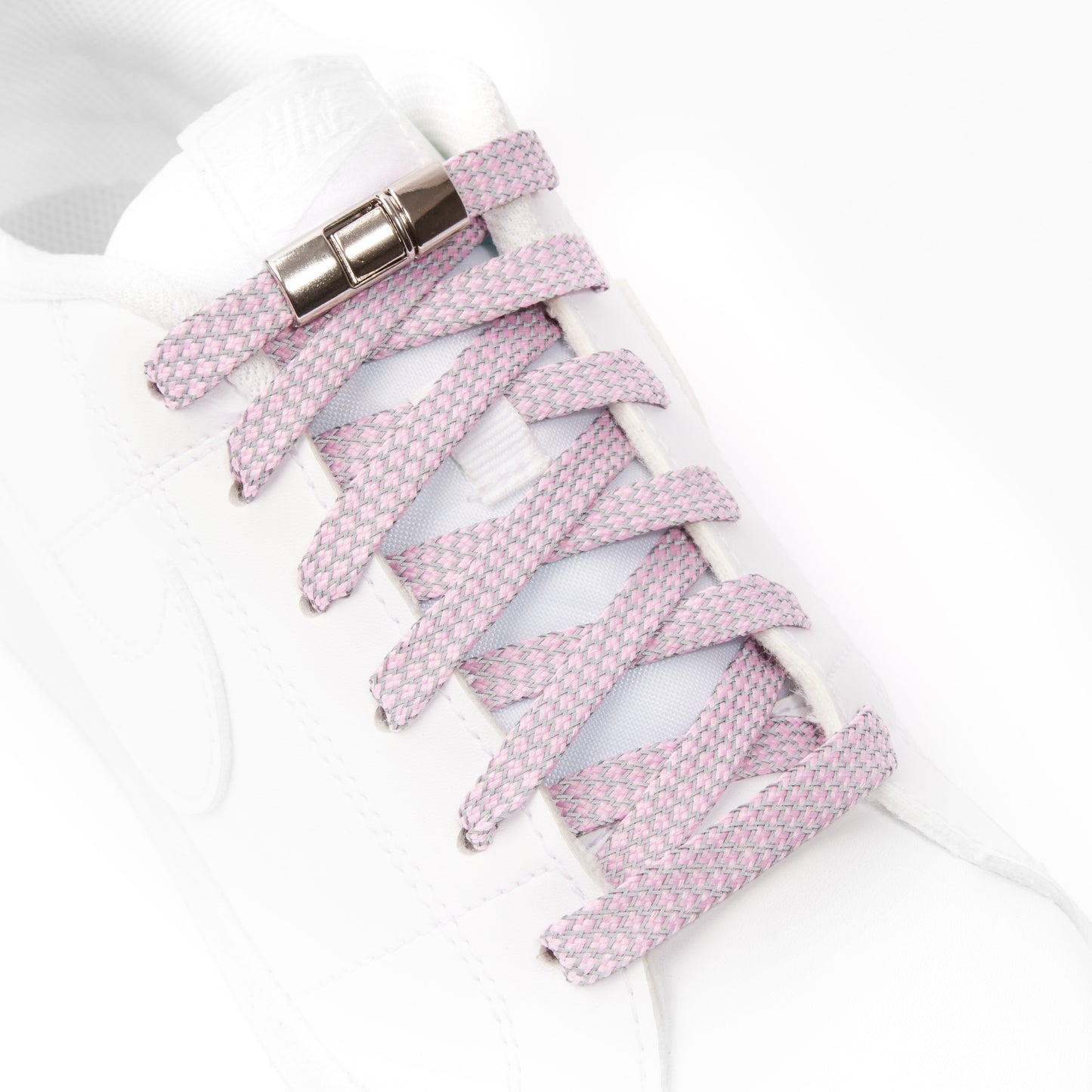 Pink Afterglow No-Tie Shoe Laces