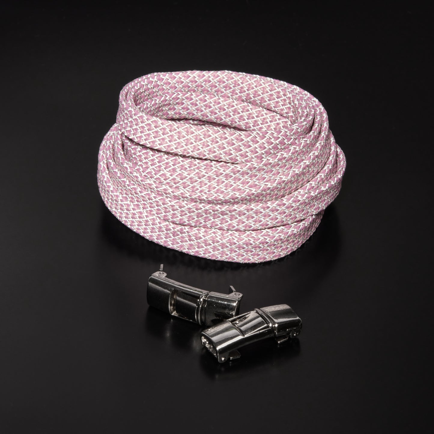 Pink Afterglow No-Tie Shoe Laces