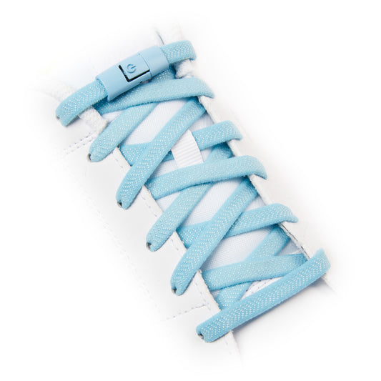Sky Blue Accelerator No-Tie Shoe Laces