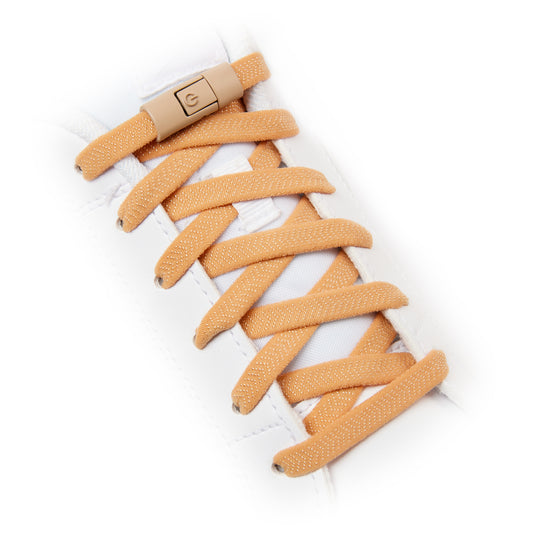 Caramel Accelerator No-Tie Shoe Laces