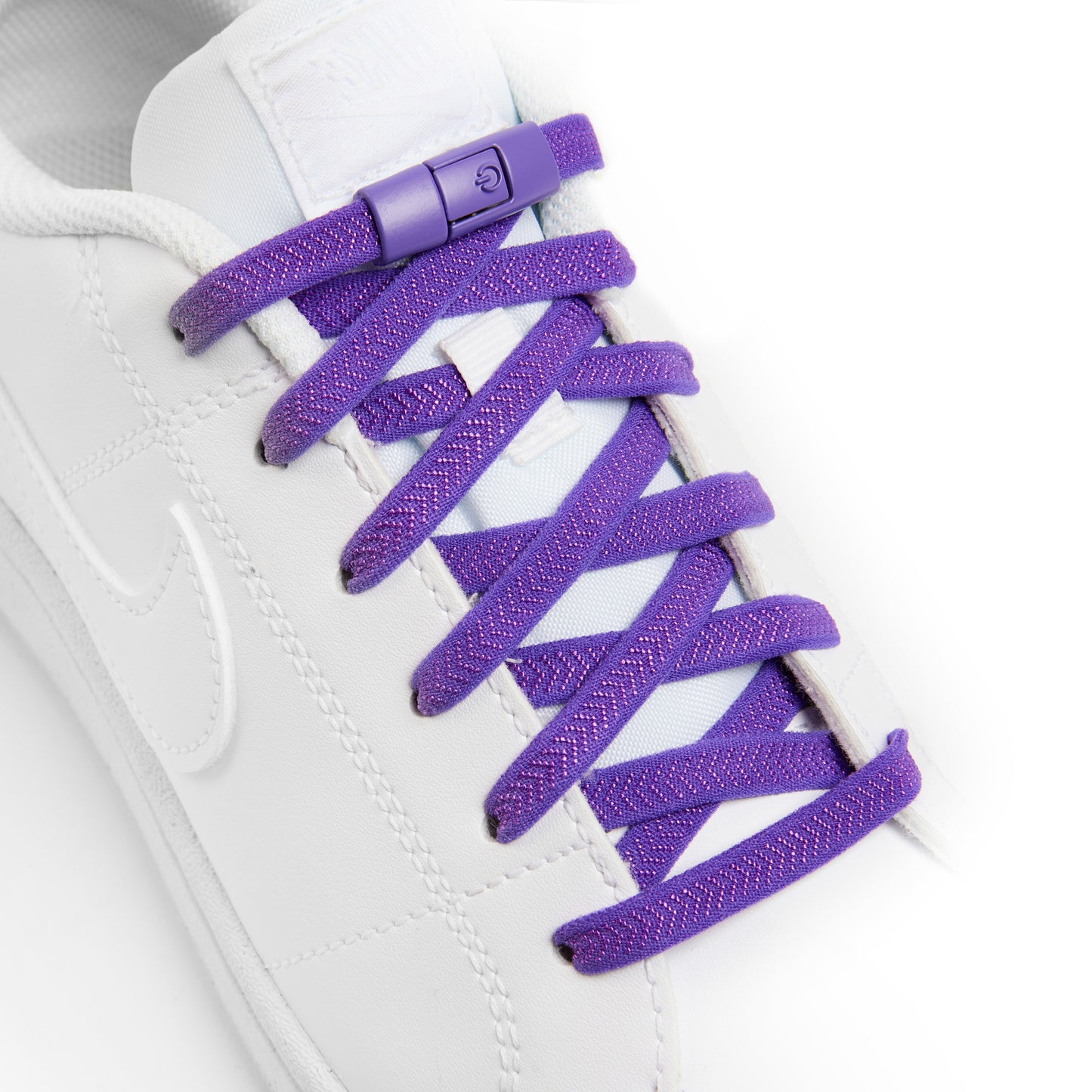Purple Accelerator No-Tie Shoe Laces