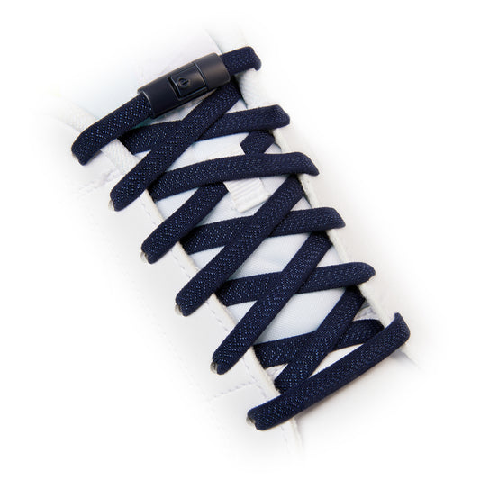 Midnight Blue Accelerator No-Tie Shoe Laces