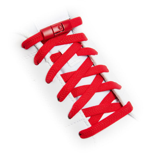 Red Accelerator No-Tie Shoe Laces