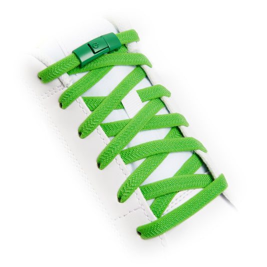Apple Green Accelerator No-Tie Shoe Laces