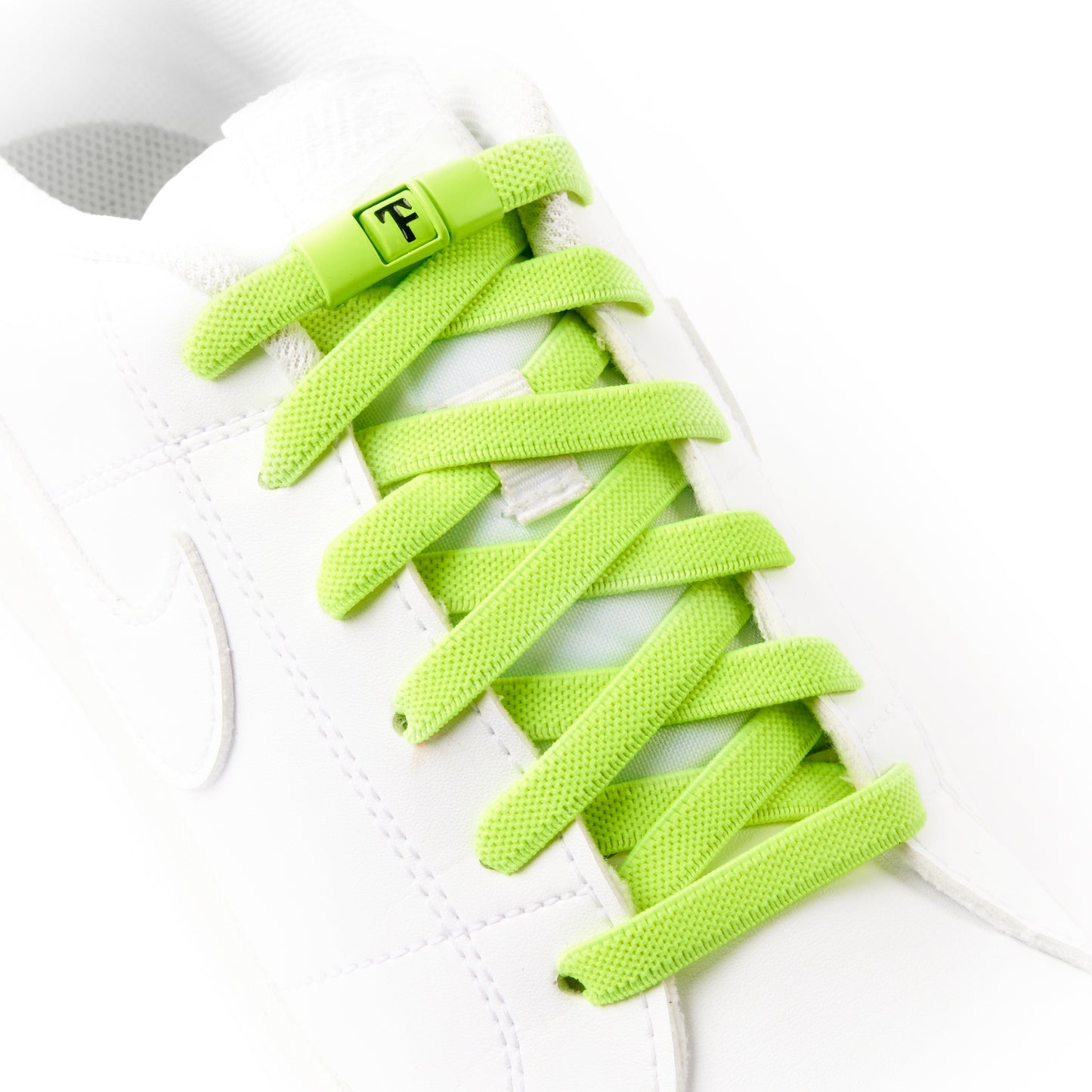 Fluorescent Green Original No-Tie Shoe Laces