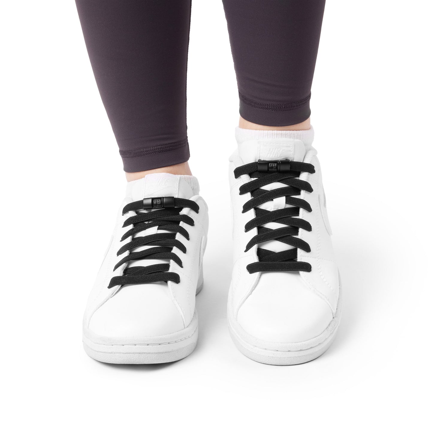 Black Accelerator No-Tie Shoe Laces