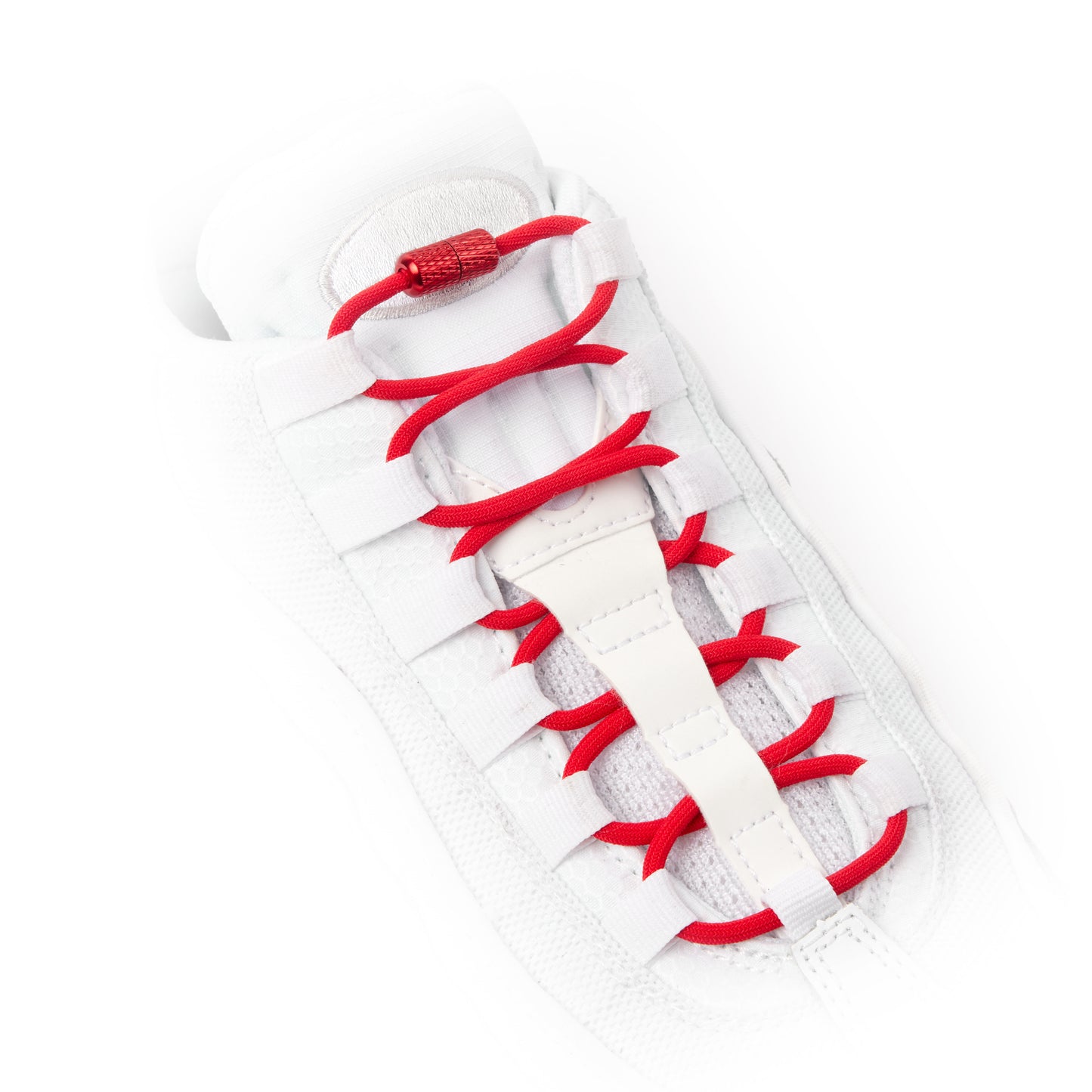 Red Round Elastic Shoe Laces