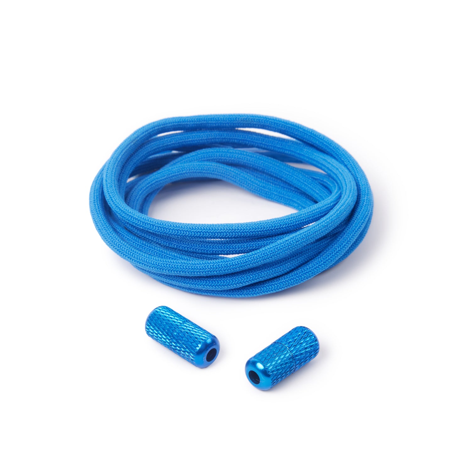 Electric Blue Round Elastic Shoe Laces