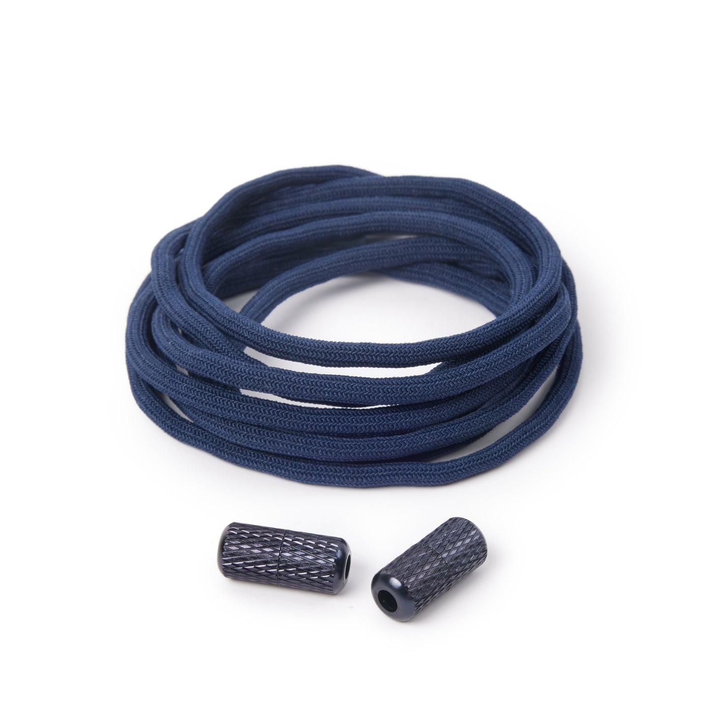 Navy Blue Round Elastic Shoe Laces