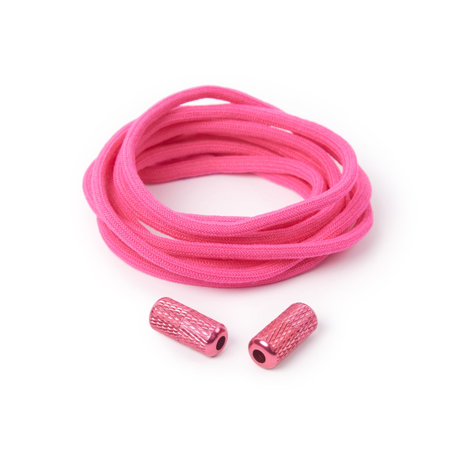 Hot Pink Round Elastic Shoe Laces