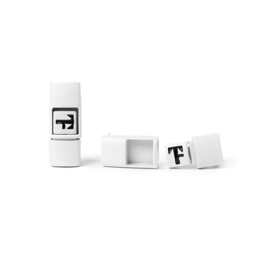 White Snap-Lock™️ Buckles (1 Pair)