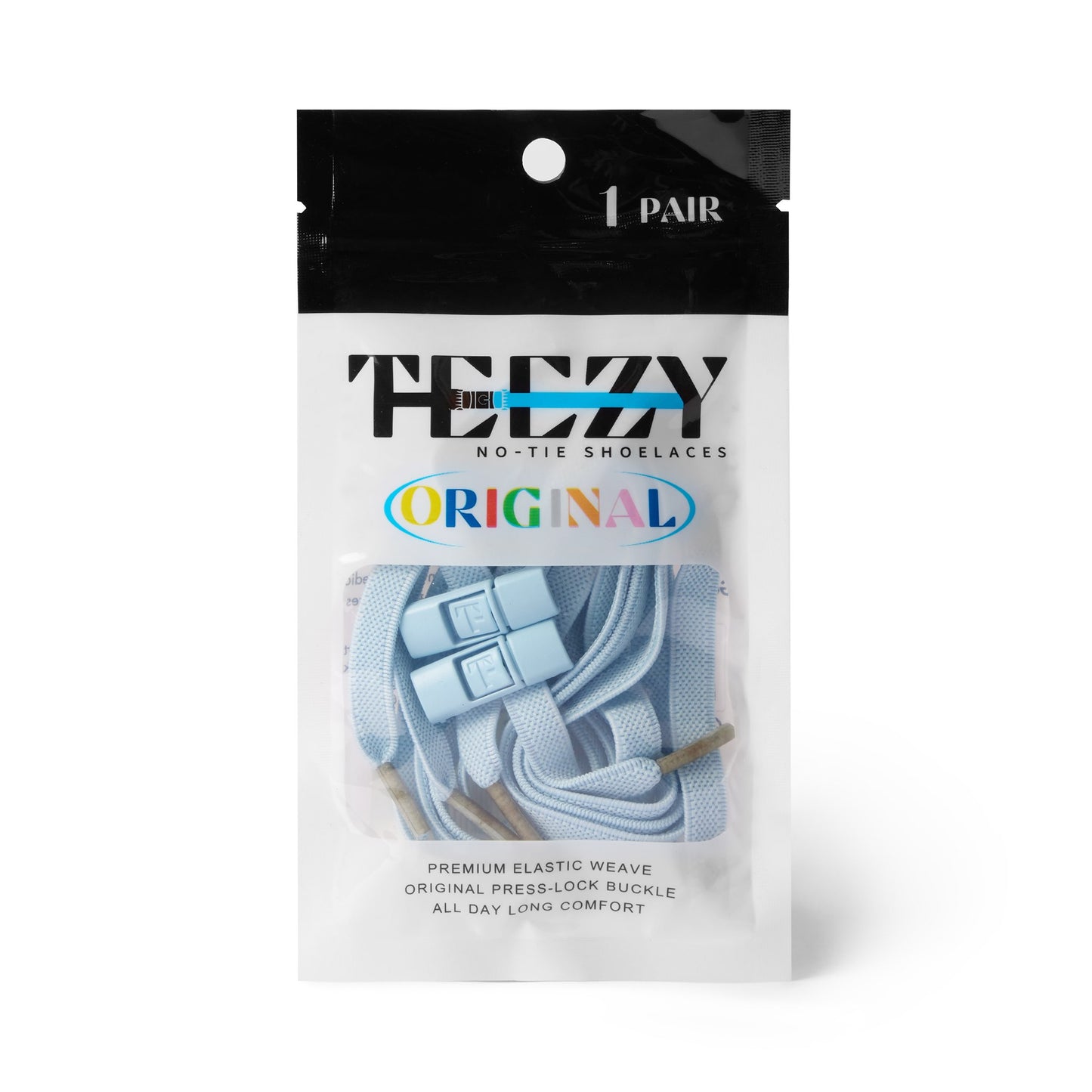 Yellow Original No-Tie Shoe Laces + Snap-lock™️