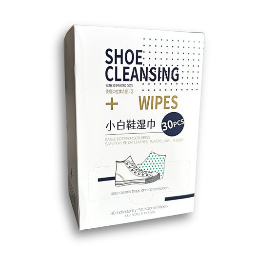Shoe Cleaning Wipes (30 Pack)