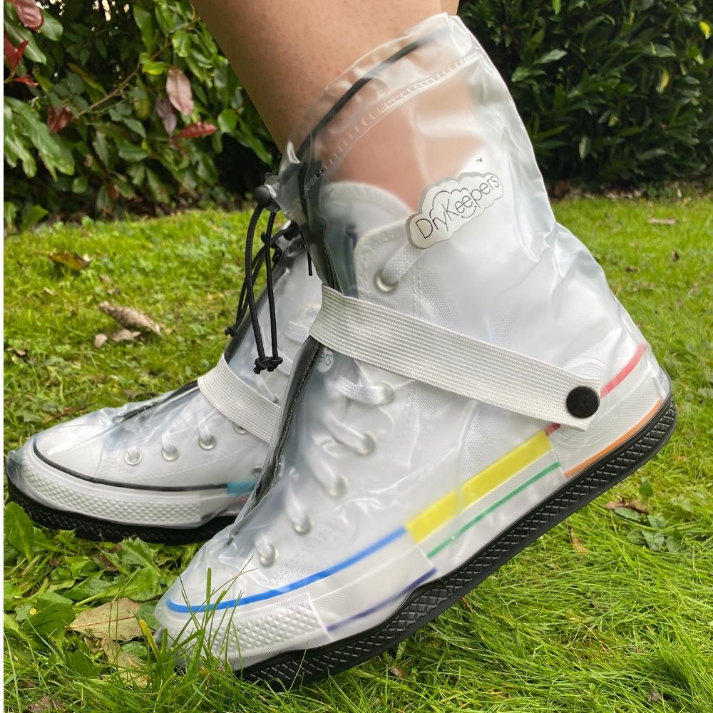 DryKeepers Waterproof Shoe Covers - Clear