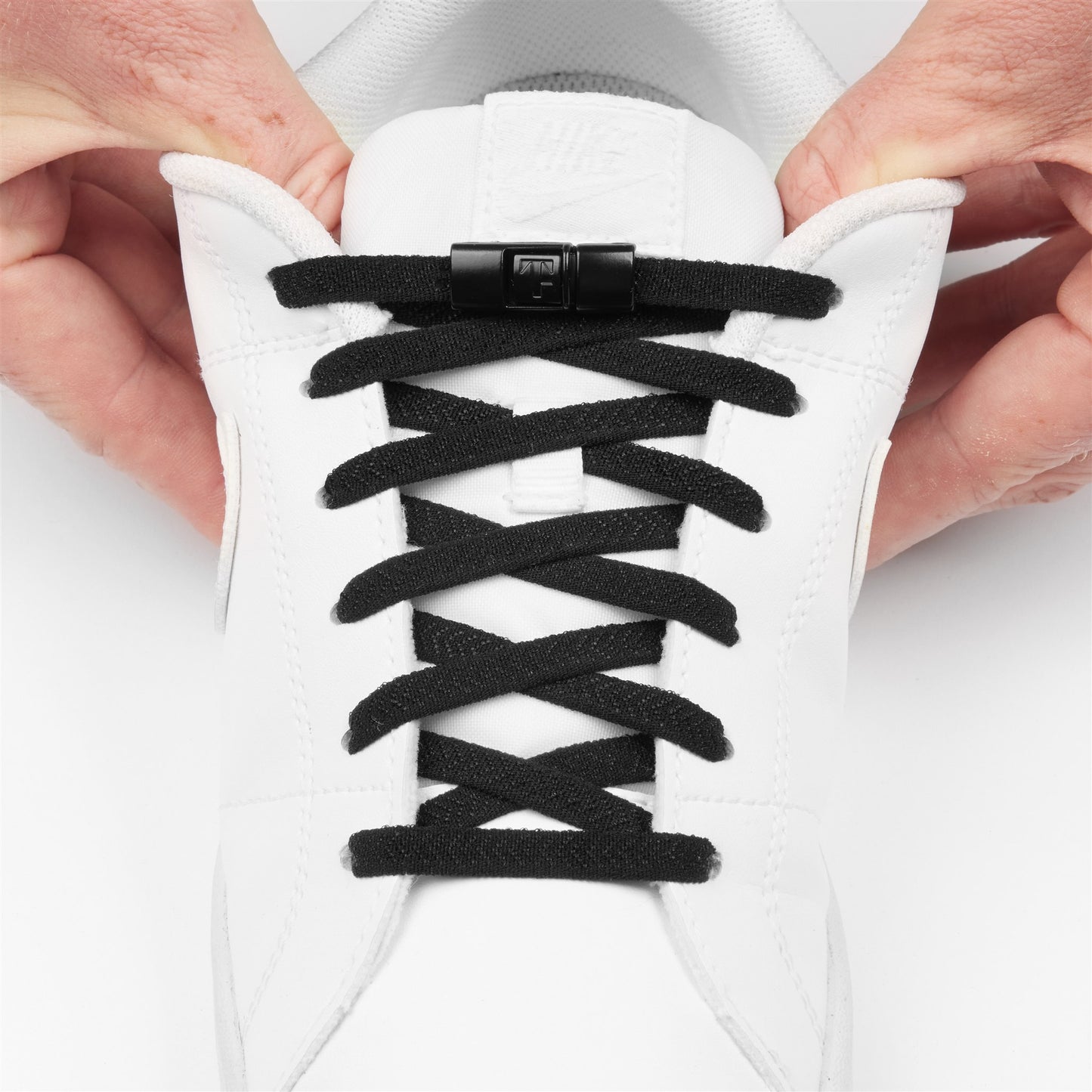 Black Accelerator No-Tie Shoe Laces