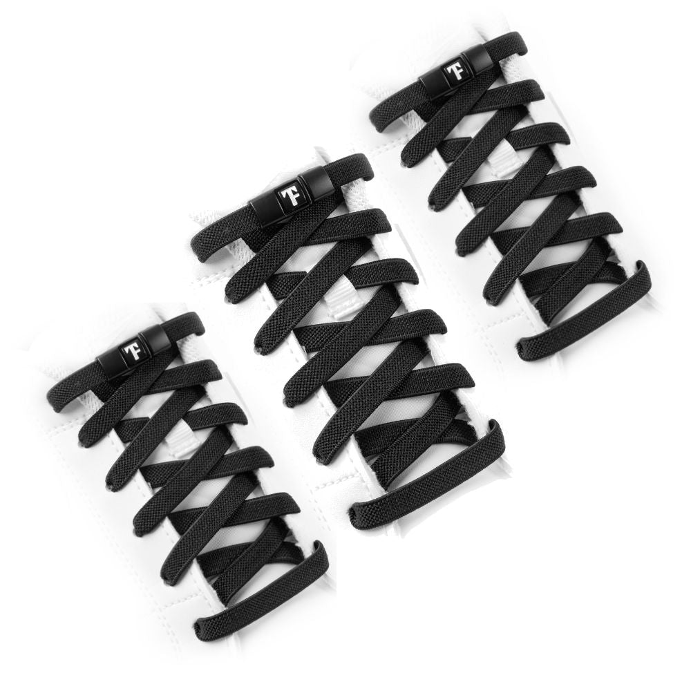 Black Originals - No-Tie Laces Multipack (3 Pairs)