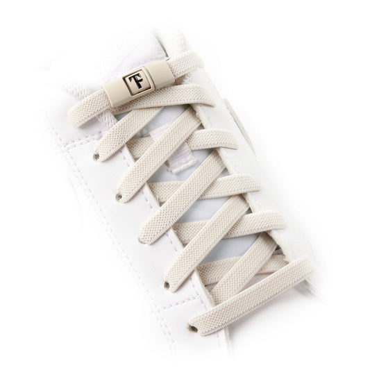 Beige Original No-Tie Shoe Laces