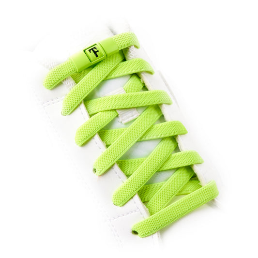 Fluorescent Green Original No-Tie Shoe Laces