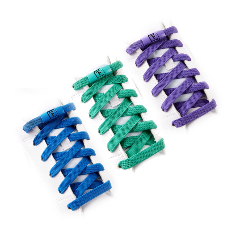 Cool Originals - No-Tie Laces Multipack (3 Pairs)