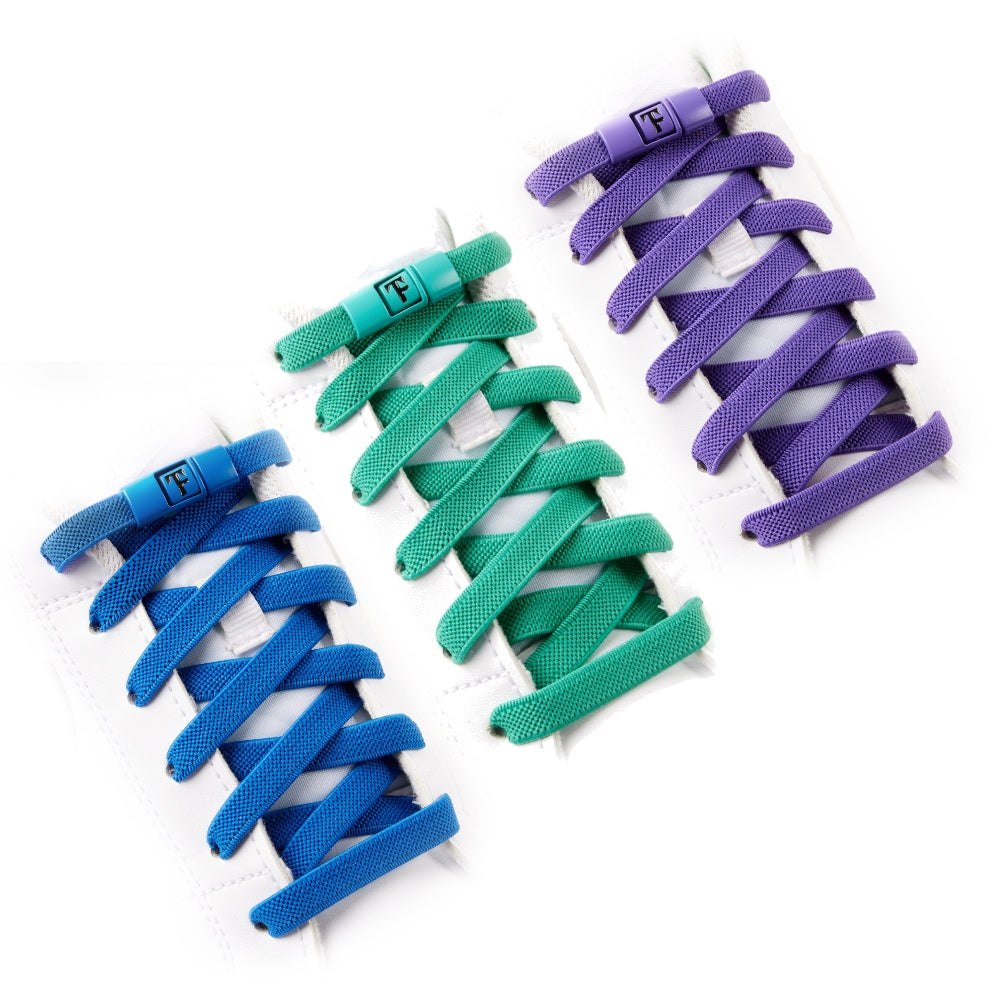 Cool Originals - No-Tie Laces Multipack (3 Pairs)