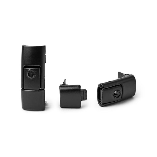 Black No-Tie Buckles (1 Pair)