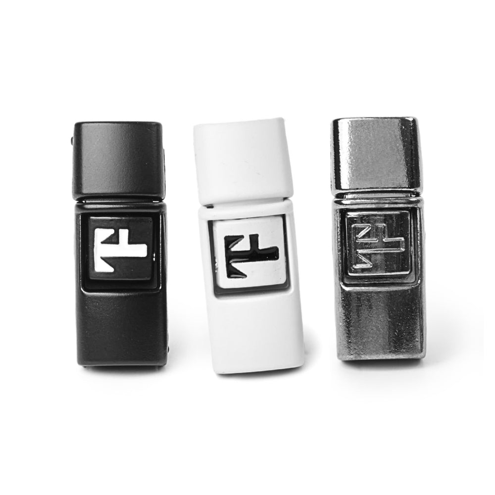 Neutral Multipack - Snap-lock™️ No-Tie Buckles (3 Pairs)
