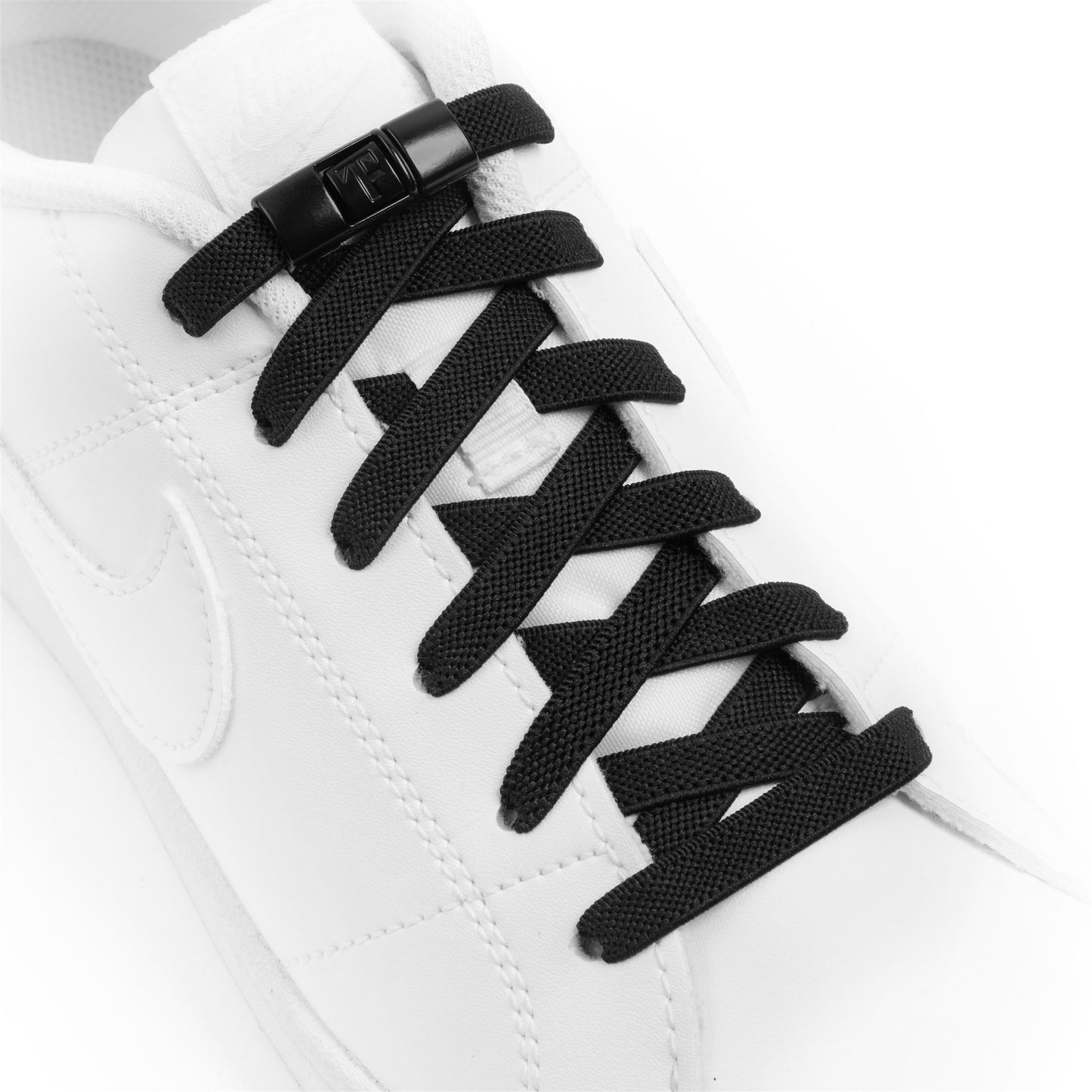 Black Original No-Tie Shoe Laces + Snap-lock™️