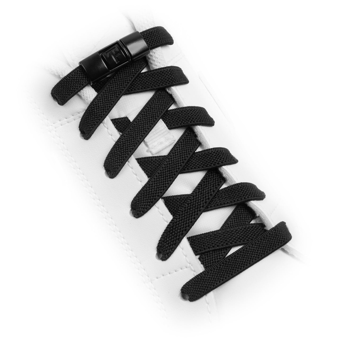 Black Original No-Tie Shoe Laces + Snap-lock™️