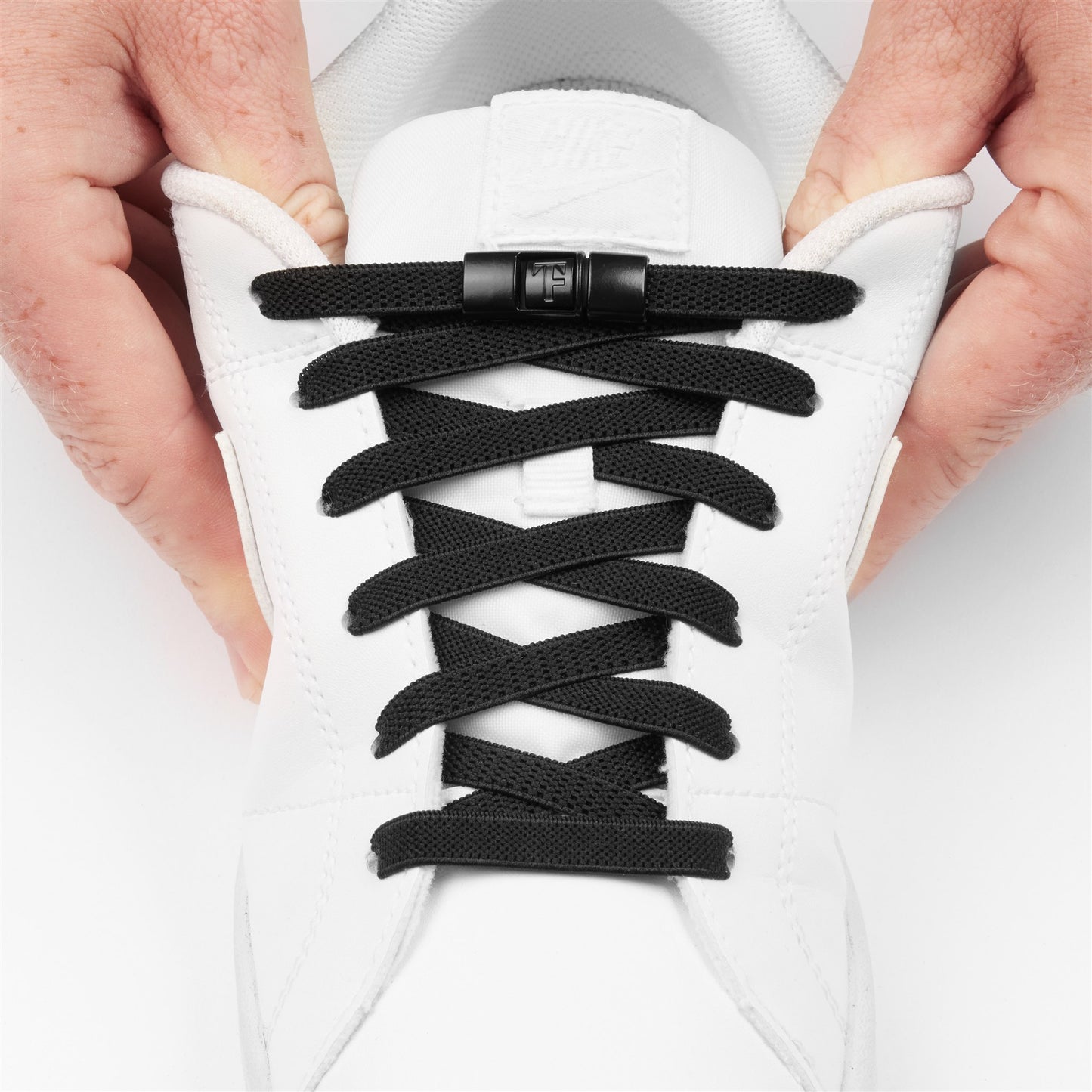 Black Original No-Tie Shoe Laces + Snap-lock™️