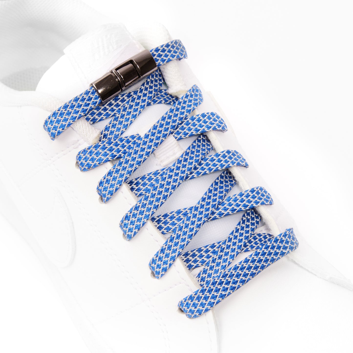 Royal Blue Afterglow No-Tie Shoe Laces