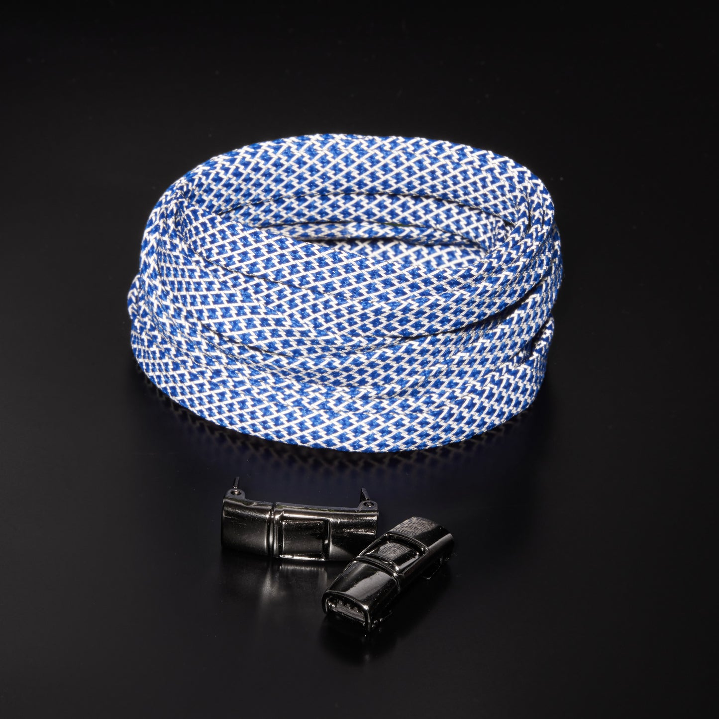 Royal Blue Afterglow No-Tie Shoe Laces