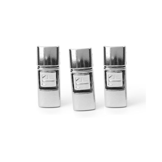Silver Multipack - Snap-lock™️ No-Tie Buckles (3 Pairs)