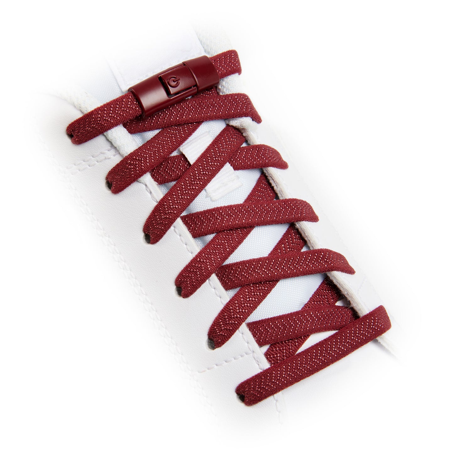 Burgundy Accelerator No-Tie Shoe Laces
