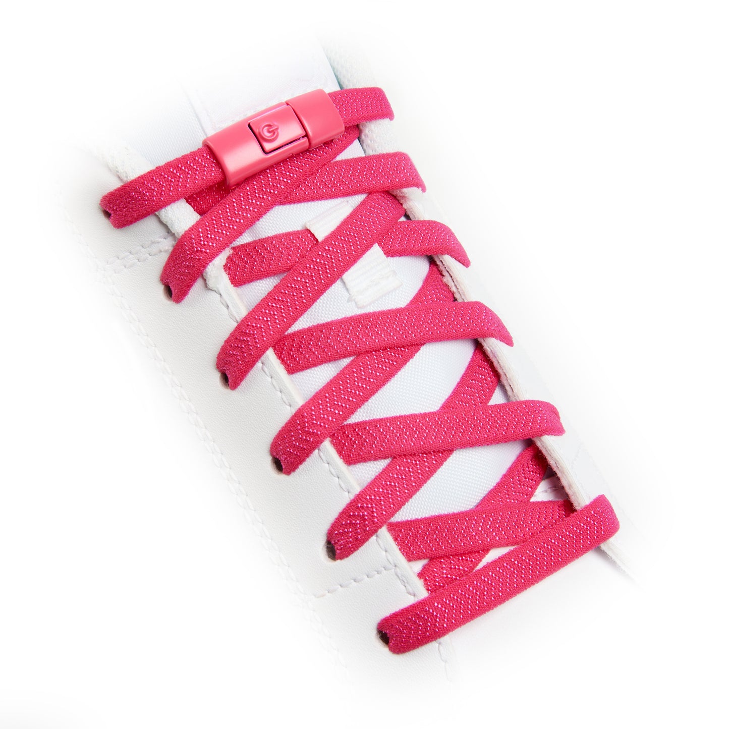 Hot Pink Accelerator No-Tie Shoe Laces