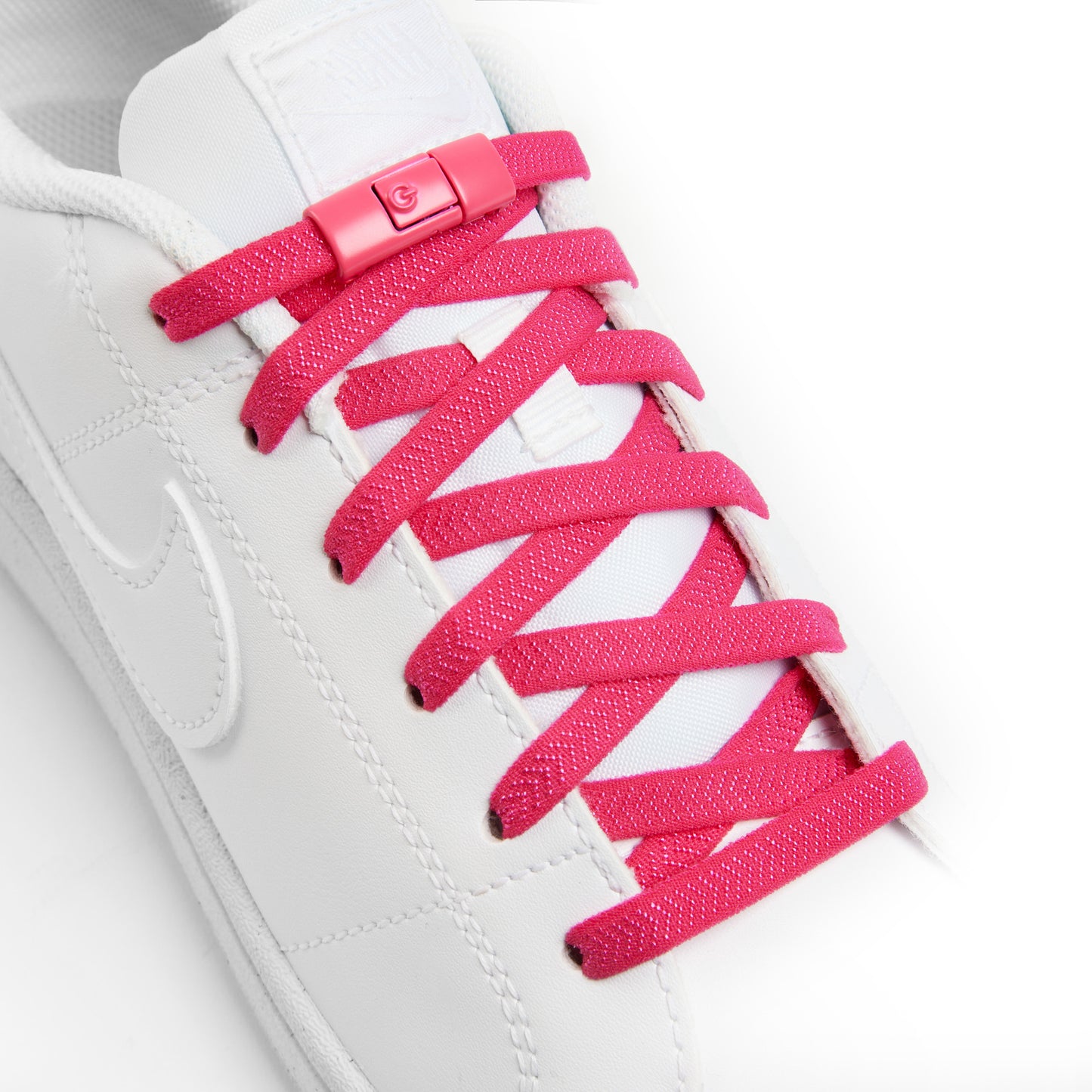 Hot Pink Accelerator No-Tie Shoe Laces
